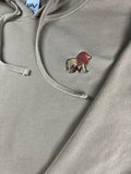 Lion - Sandstone Pigment Dyed Mid-Weight Hoodie