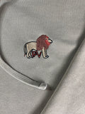 Lion - Sandstone Pigment Dyed Mid-Weight Hoodie
