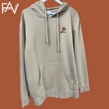 Lion - Sandstone Pigment Dyed Mid-Weight Hoodie