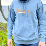 Platypus - Slate Blue Pigment Dyed Hoodie