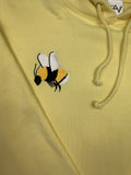 Bee - Light Yellow Heavyweight Hoodie