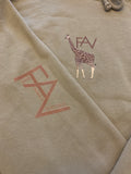 Giraffe - Heavyweight Sandstone Hoodie