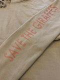 Giraffe - Heavyweight Sandstone Hoodie