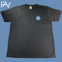Blueberry - Black Heavyweight T-Shirt