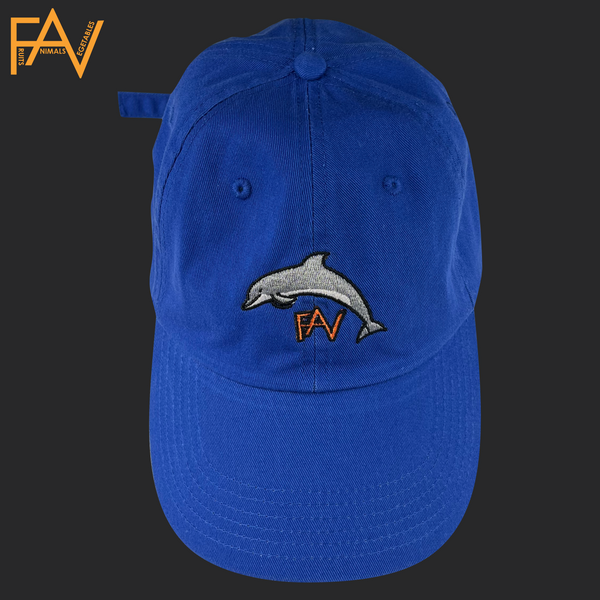Dolphin - Blue Dad Hat