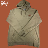 Lion - Sandstone Pigment Dyed Mid-Weight Hoodie