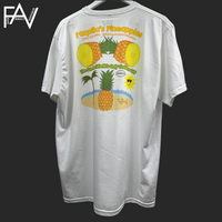 Pineapple - White Organic Heavyweight T-Shirt