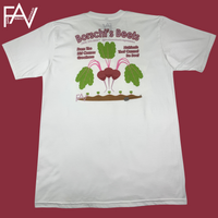 Beet - White Organic Heavyweight T-Shirt